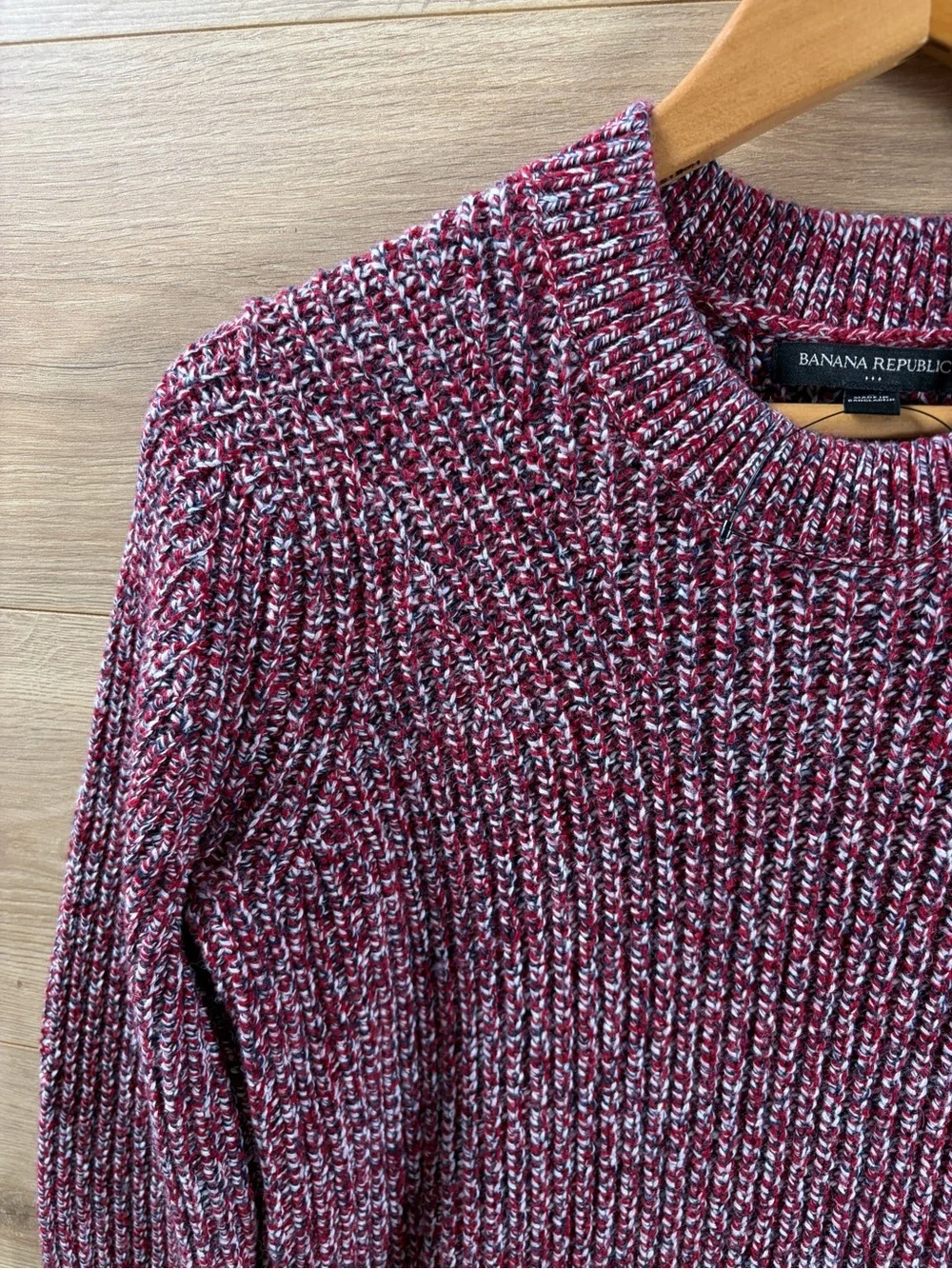 Banana Republic chunky marled